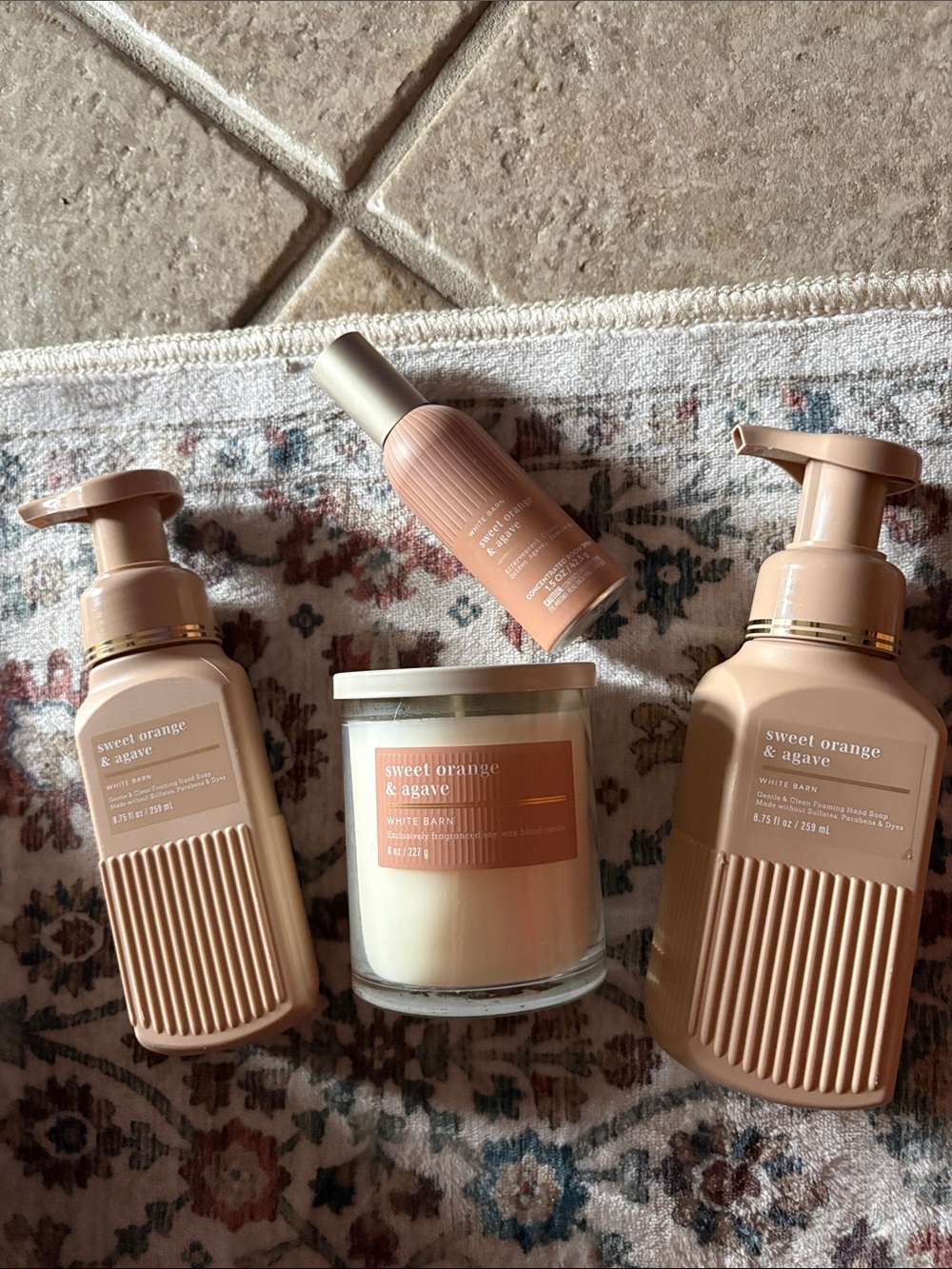 Nwt Bundle of Sweet Orange & Agave Items